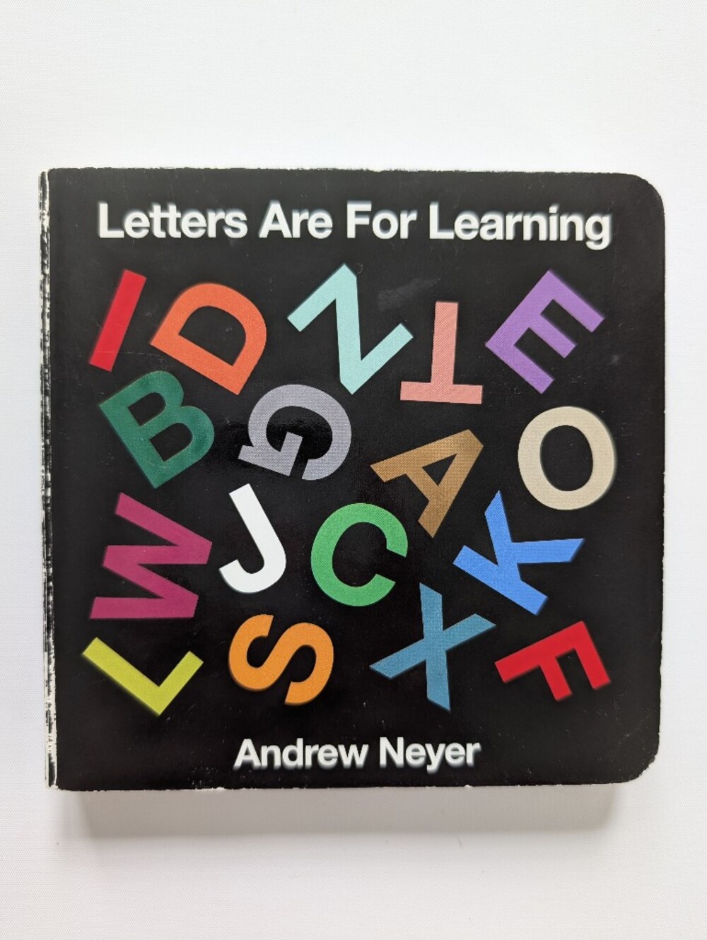 Colorful Educational Alphabet Letters Wall Art